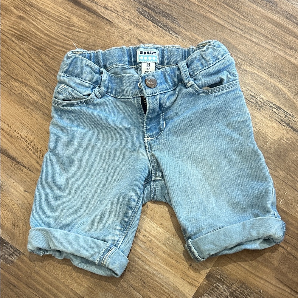 Old Navy Light Blue Kids Denim Shorts